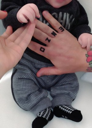 Twitter Romina Belluscio: Enzo, hijo del exfutbolista del Real Madrid y Romina Belluscio