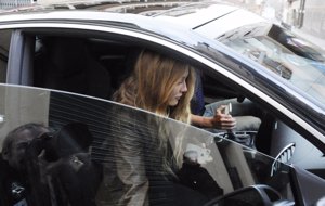 Carles Puyol y Vanessa Lorenzo juntos en Barcelona