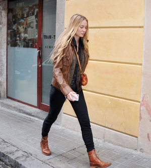 Carles Puyol y Vanessa Lorenzo juntos en Barcelona