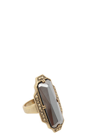 EL ARMARIO DE LA TELE: Anillo retro de cristal de DE PILGRIM 19.95€