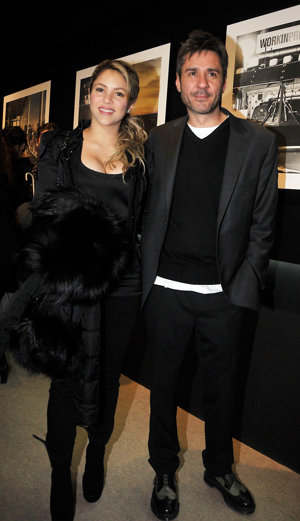 Shakira y Jaume Laiguana