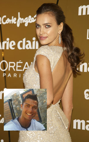 La modelo Irina Shayk y Cristiano Ronaldo