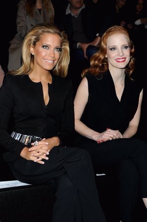 Jessica Chastain y Sylvia Van Der Vaart