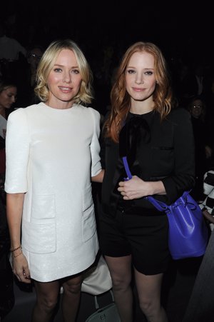 Naomie Watts y Jessica Chastain