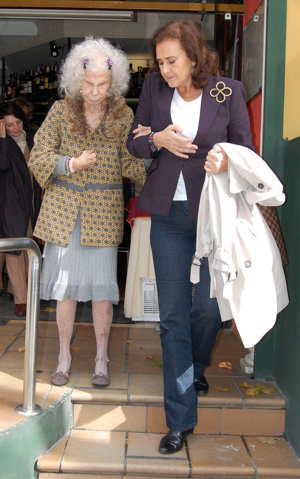 Duquesa de Alba y Carmen Tello