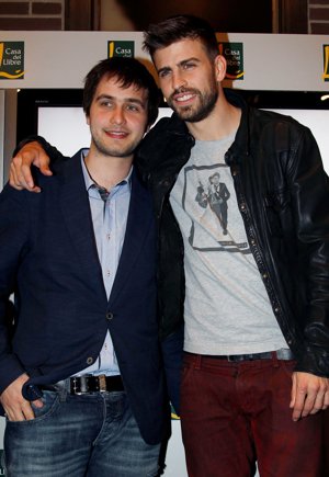 Gerard Piqué y Marc Piqué