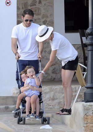 Manuel Martos y su familia