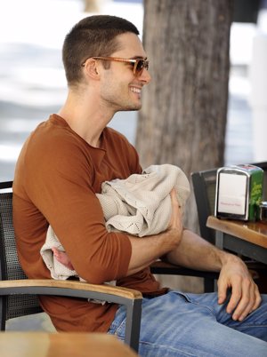 Sergio Mur y su hijo