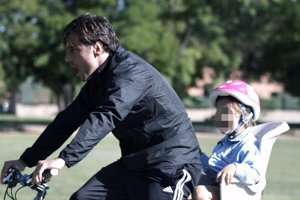 David Bustamante y su hija