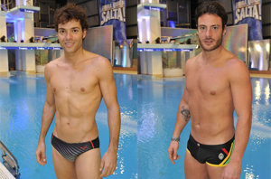 Antonio Rossi y Alessandro de Gran Hermano 12+1