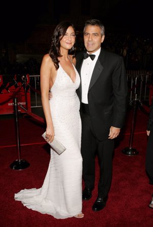 George Clooney y Lisa Snowdon