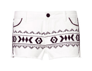 Short bordado azteca ZARA 35,95€