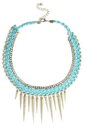 Collar hilo pinchos BLANCO 14,99€