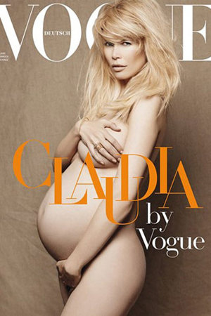 Claudia Schiffer para Vogue Alemania