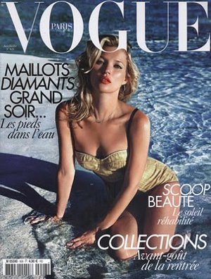Kate Moss para Vogue París