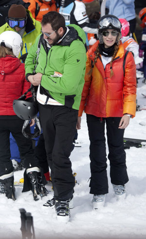 Borja Thyssen y Blanca Cuesta disfrutando de sus vacaciones en Baqueira