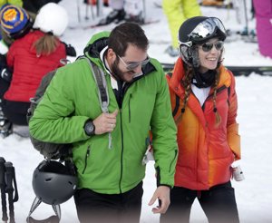 Borja Thyssen y Blanca Cuesta por separado respecto a la Baronesa Thyssen