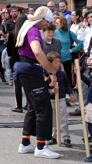 Francisco Rivera de procesión