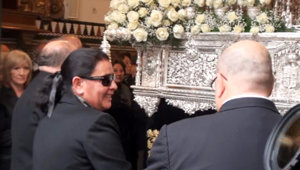 María del Monte no ha querido perderse la Semana Santa