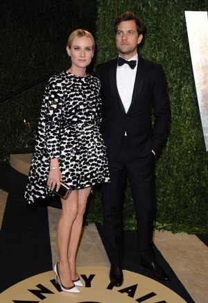 GETTY IMAGES: Diane Kruger junto a su novio Joshua Jackson
