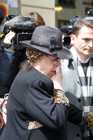 Marujita Díaz derrumbada