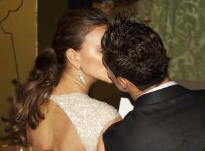 GETTY IMAGES Tierno beso de la pareja