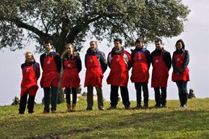 Equipo rojo capitaneado por Maribel