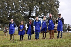 Equipo azul capitaneado por Fabián