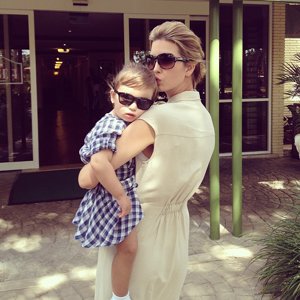 INSTAGRAM IVANKA TRUMP: Una bonita instantánea de Ivanka con su hija Arabella