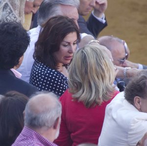 Europa Press. Carmen Martínez Bordiú en La Maestranza