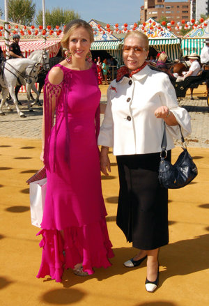 Europa Press. Marina Danko con Lina