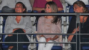 Letizia en el concierto de Alejandro Sanz con Cristina de Borbón dos Sicilias