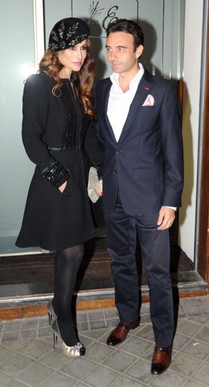 Enrique Ponce junto a Paloma Cuevas