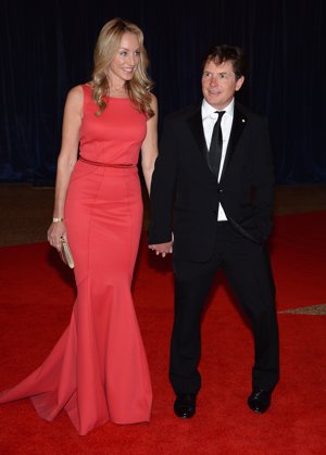 GETTY. Tracy Pollan; Michael J. Fox