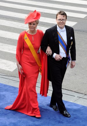 REUTERS: Príncipe Constantin y la Princesa Laurentien de Holanda
