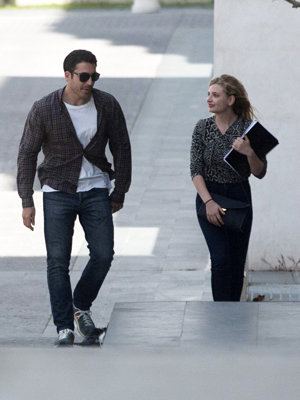 Miguel Ángel Silvestre junto a Miriam Giovanelli