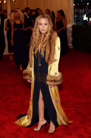 Kate Olsen no quiso tampoco lucir alguna de sus prendas punk