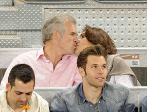 Adriana Abascal y Emmanue, y sus muestras de amor