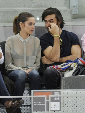 Diego Osorio junto a Maria León