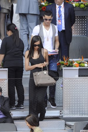 Irina Sayk y Cristiano Ronaldo. Fotos: Ricardo García