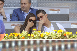 Irina Sayk y Cristiano Ronaldo. Fotos: Ricardo García