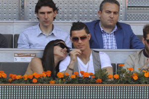 Irina Sayk y Cristiano Ronaldo. Fotos: Ricardo García