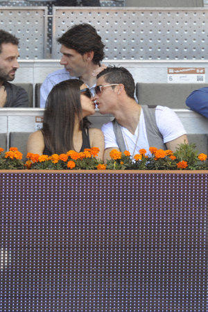 Irina Sayk y Cristiano Ronaldo. Fotos: Ricardo García