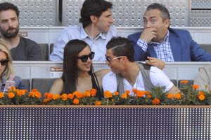 Irina Sayk y Cristiano Ronaldo. Fotos: Ricardo García