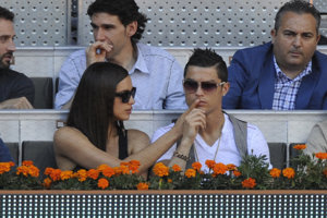 Irina Sayk y Cristiano Ronaldo. Fotos: Ricardo García