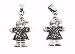 Yanes Young: Figura de niñas para colgantes