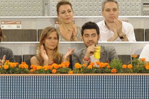 Natalia Sánchez con Borja Voces