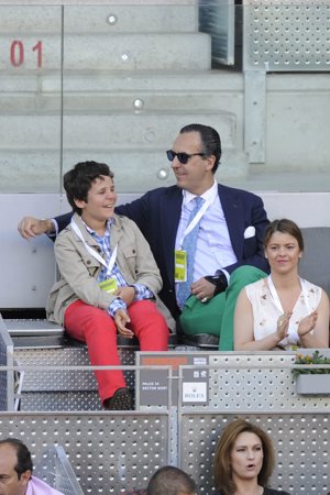 Jaime de Marichalar y su hijo Felipe Froilán,