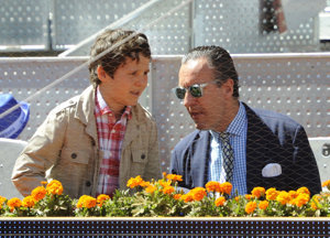 Jaime de Marichalar y su hijo Felipe Froilán,
