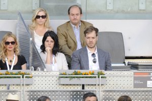 Antonio Asensio Mosbah con su mujer